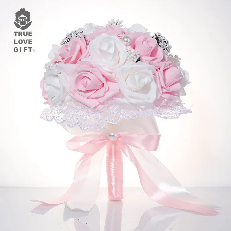 Wedding SuppliesKorean Bouquet of FlowersEuropean and American Creative Simulation Bridal Bouquet Foam Wedding Bouquet Bouquet