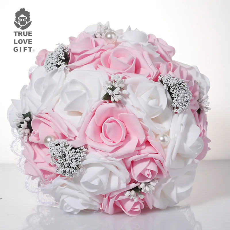 Wedding SuppliesKorean Bouquet of FlowersEuropean and American Creative Simulation Bridal Bouquet Foam Wedding Bouquet Bouquet