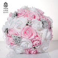 Wedding SuppliesKorean Bouquet of FlowersEuropean and American Creative Simulation Bridal Bouquet Foam Wedding Bouquet Bouquet